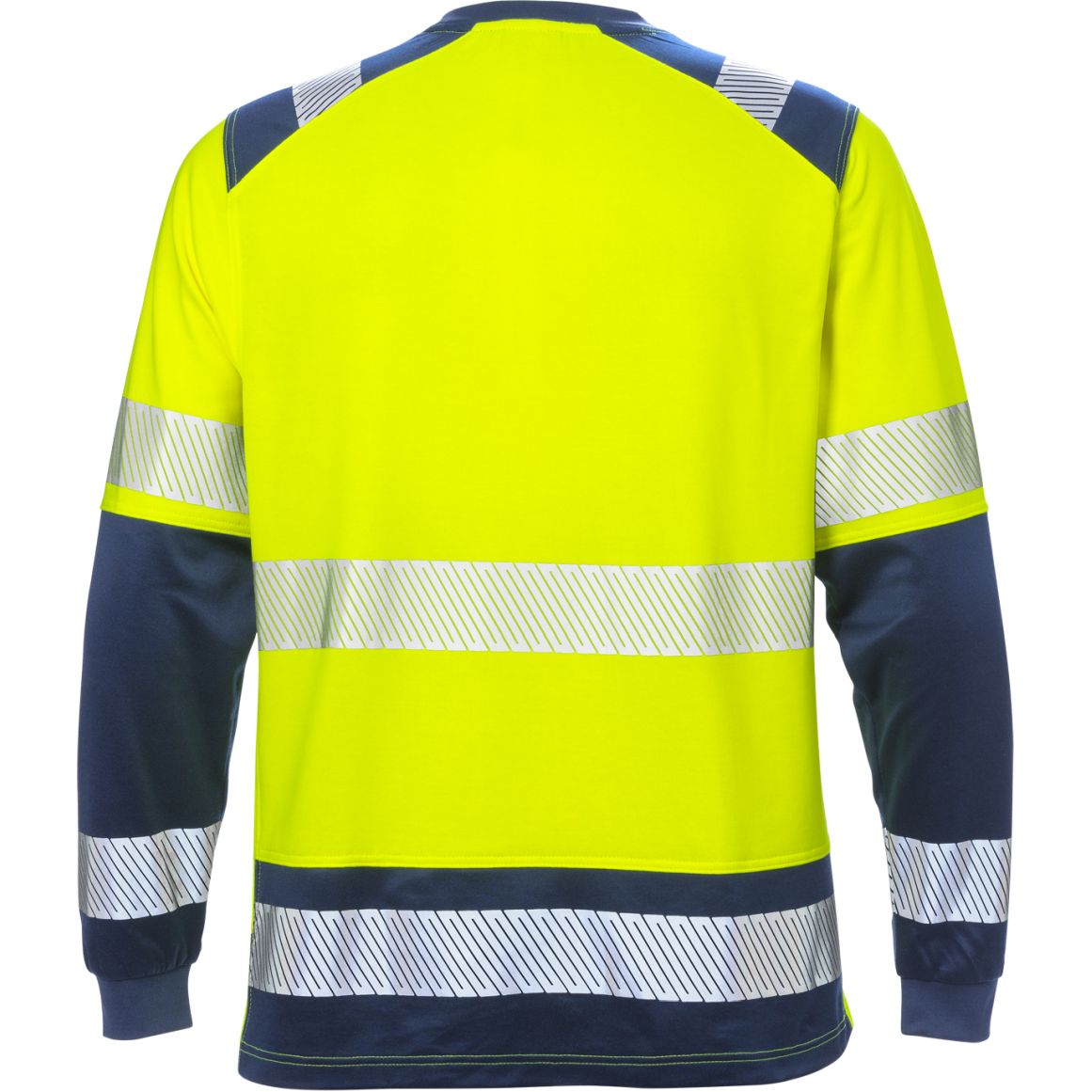 FRISTADS HIGH VIS T-SHIRT LANGARM KL.2 7457 THV
