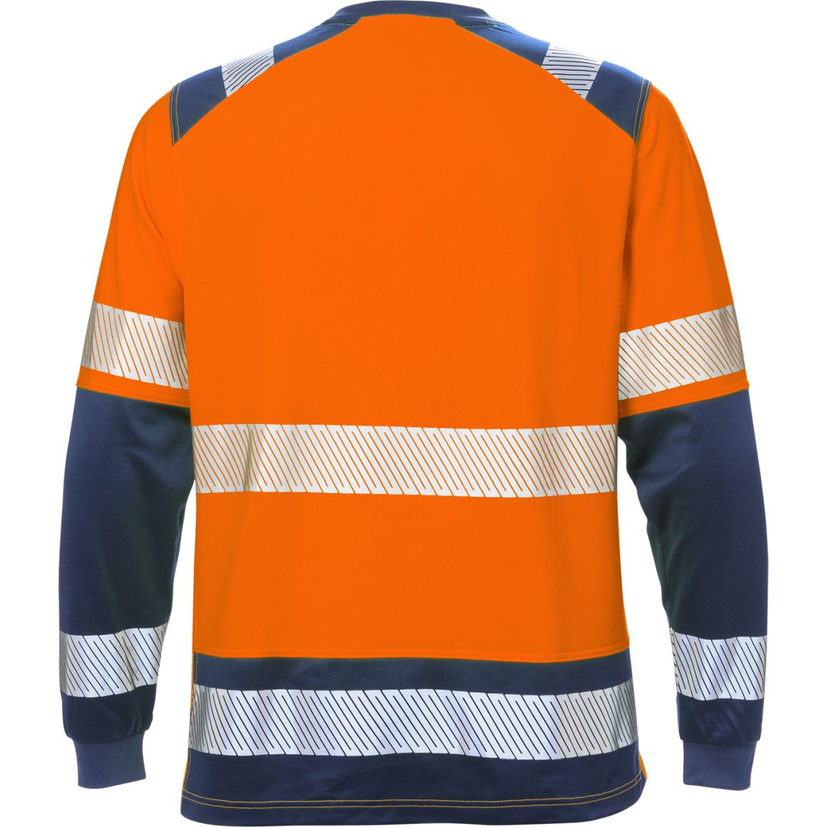 FRISTADS HIGH VIS T-SHIRT LANGARM KL.2 7457 THV
