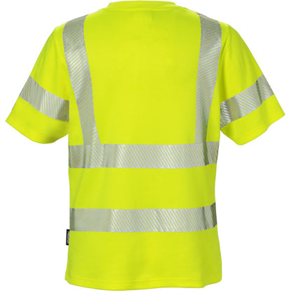 FRISTADS HIGH VIS DAMEN T-SHIRT KL.2 7458 THV