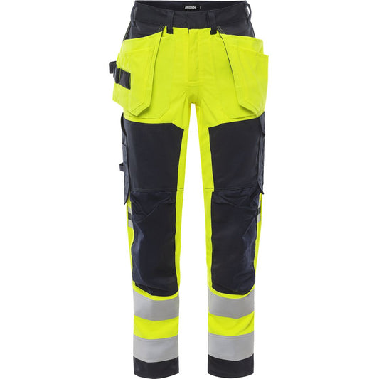 FLAMESTAT HIGH VIS STRETCH-HANDWERKERHOSE, KL.2 2167 ATHF