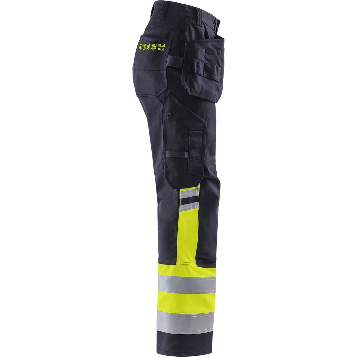 FLAMESTAT HIGH VIS STRETCH-HANDWERKERHOSE DAMEN, KL.1 2171 ATHF