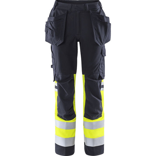 FLAMESTAT HIGH VIS STRETCH-HANDWERKERHOSE DAMEN, KL.1 2171 ATHF