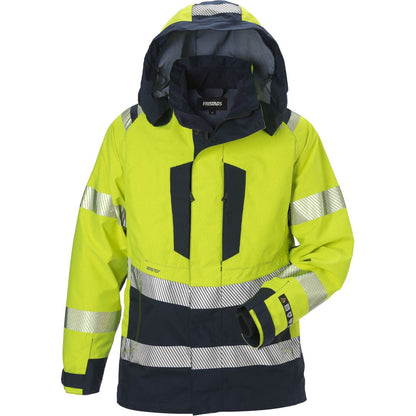 FRISTADS FLAMESTAT HIGH VIS GORE TEX PYRAD® DAMENJACKE KL.3 4195 GXE