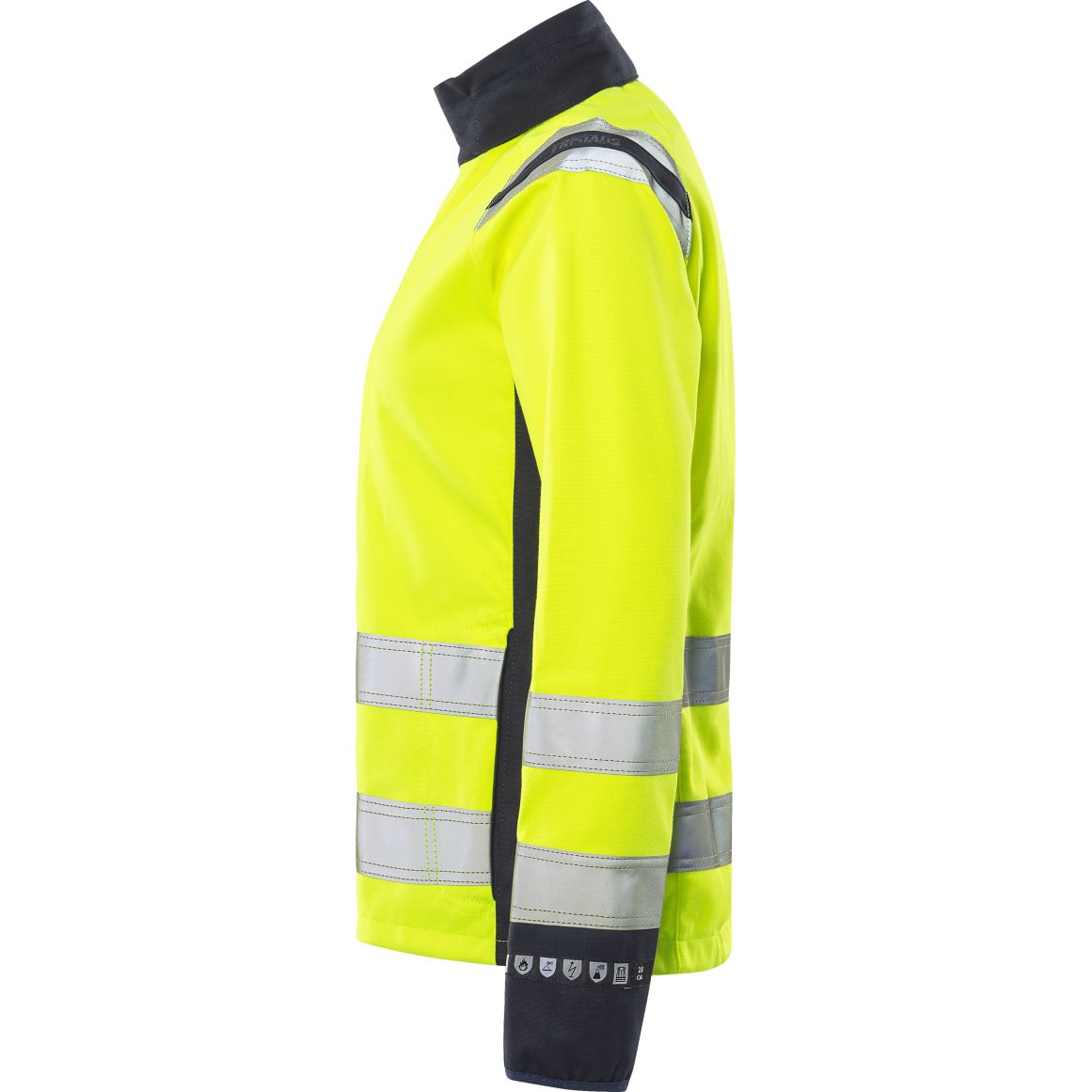 FRISTADS FLAMESTAT HIVIS STRETCH SOFTSHELL-JACKE DAMEN KL.3 4076 FSS