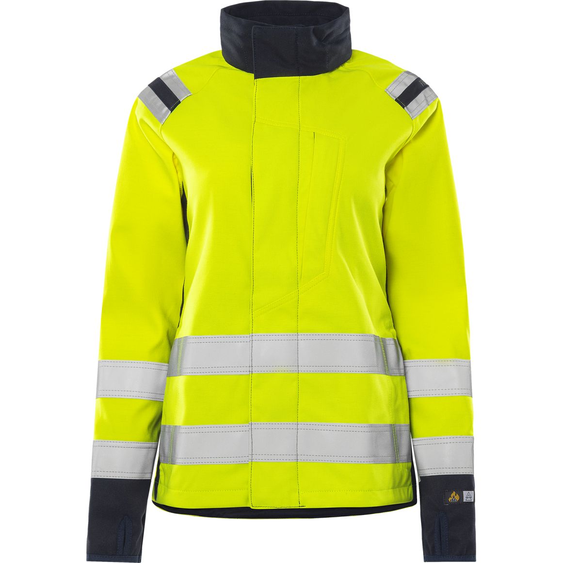 FRISTADS FLAMESTAT HIVIS STRETCH SOFTSHELL-JACKE DAMEN KL.3 4076 FSS
