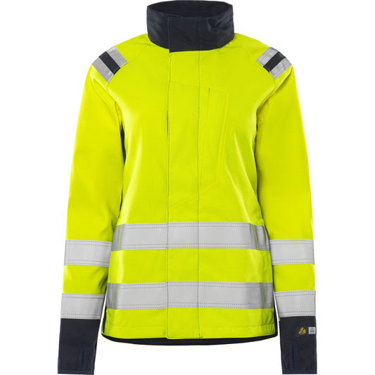 FRISTADS FLAMESTAT HIVIS STRETCH SOFTSHELL-JACKE DAMEN KL.3 4076 FSS