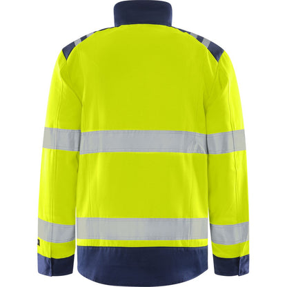 FRISTADS HIGH VIS GREEN JACKE KL. 3 4067 GPLU