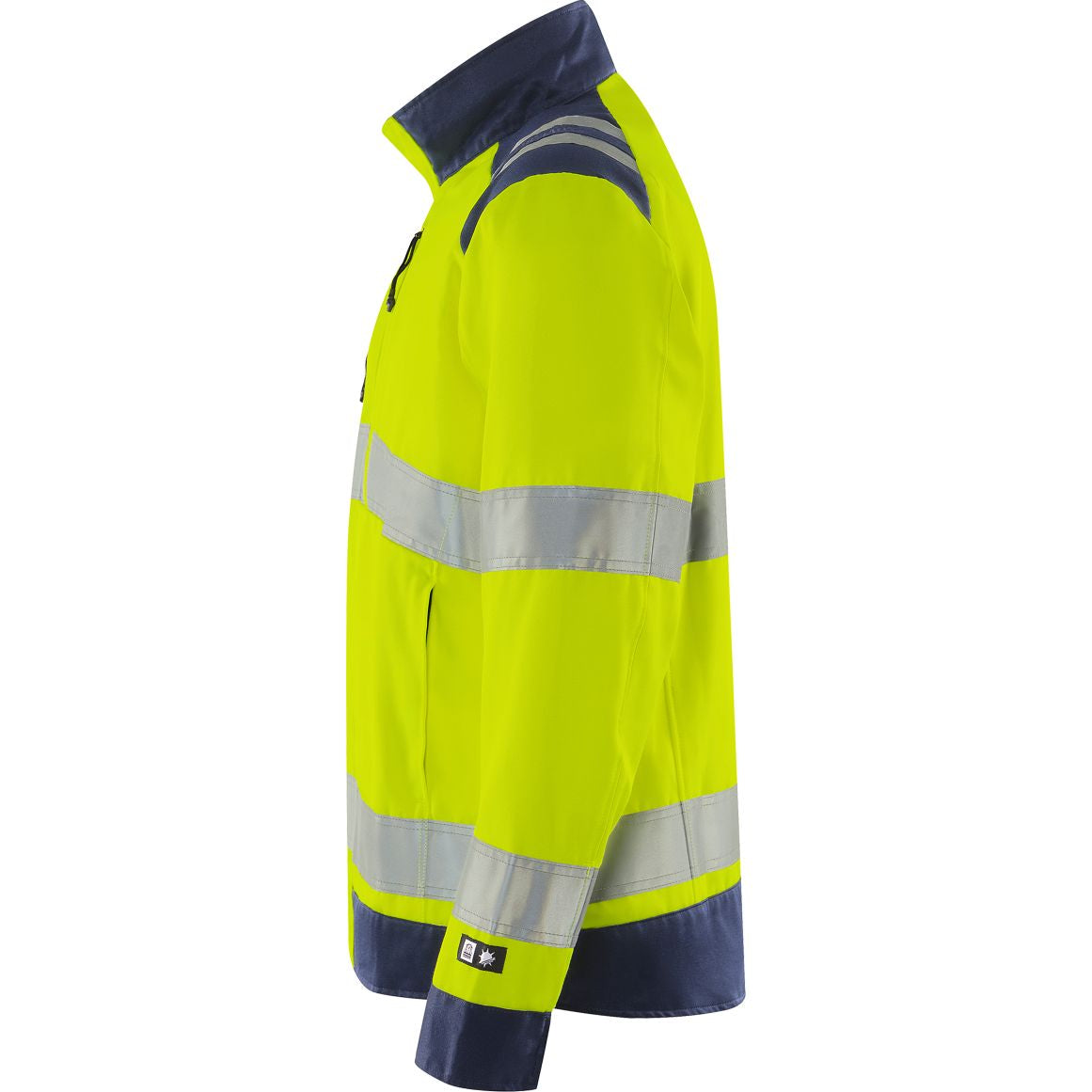 FRISTADS HIGH VIS GREEN JACKE KL. 3 4067 GPLU