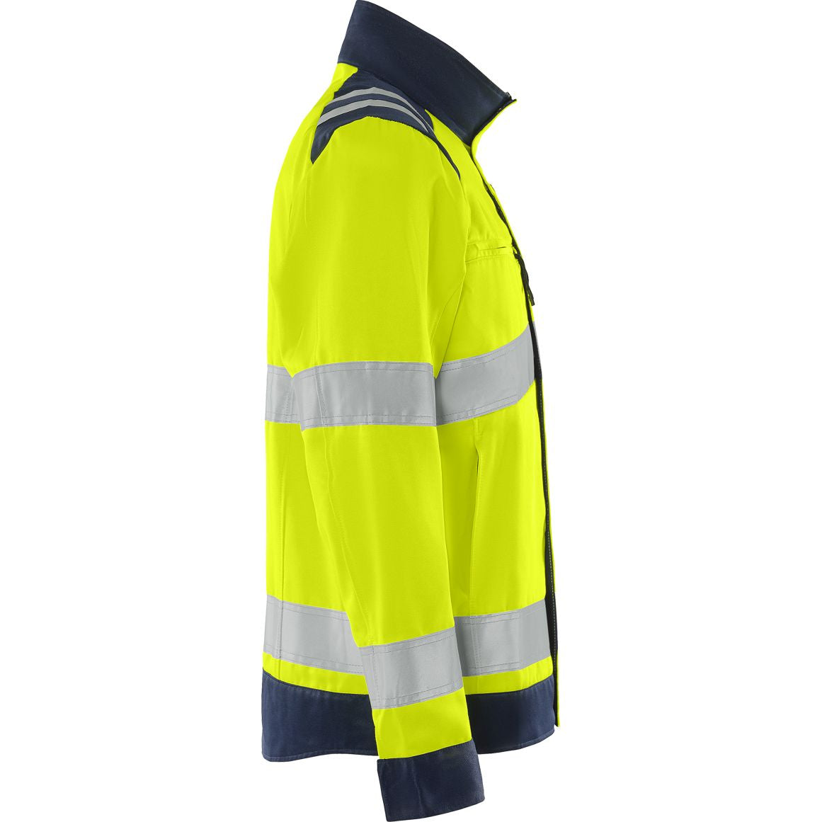 FRISTADS HIGH VIS GREEN JACKE KL. 3 4067 GPLU