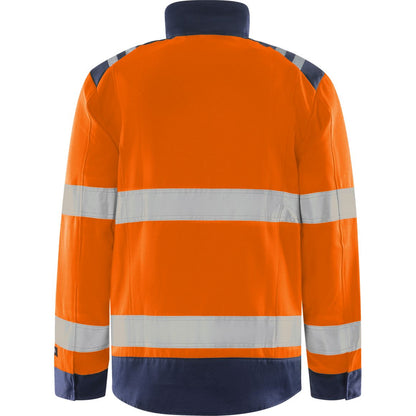 FRISTADS HIGH VIS GREEN JACKE KL. 3 4067 GPLU