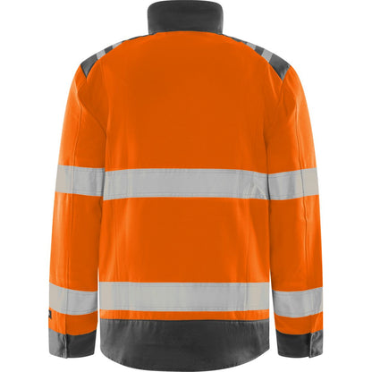 FRISTADS HIGH VIS GREEN JACKE KL. 3 4067 GPLU