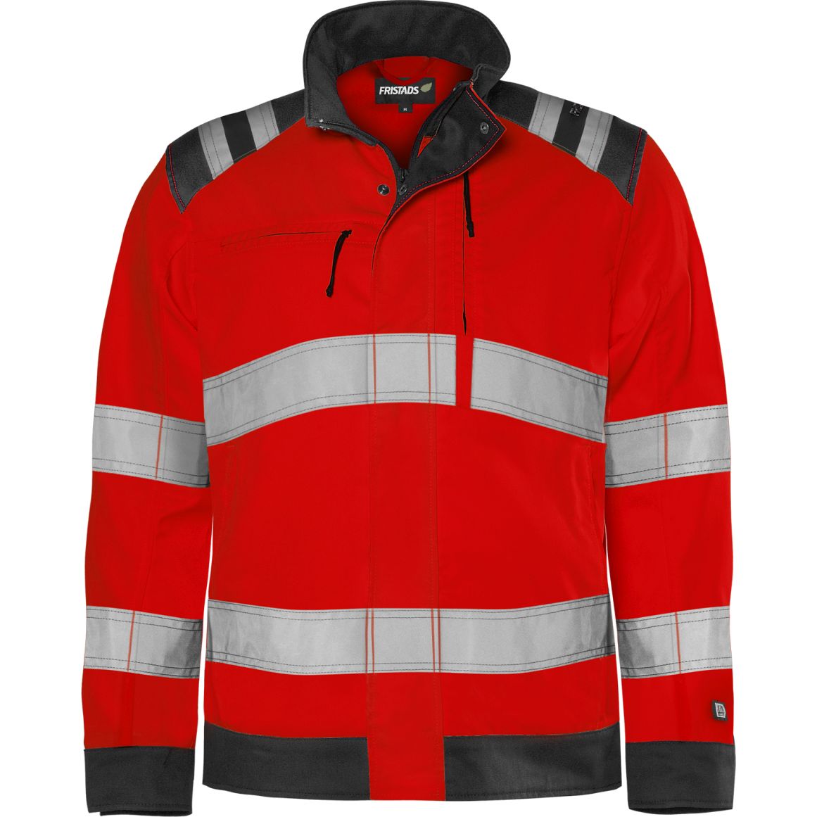 FRISTADS HIGH VIS GREEN JACKE KL. 3 4067 GPLU