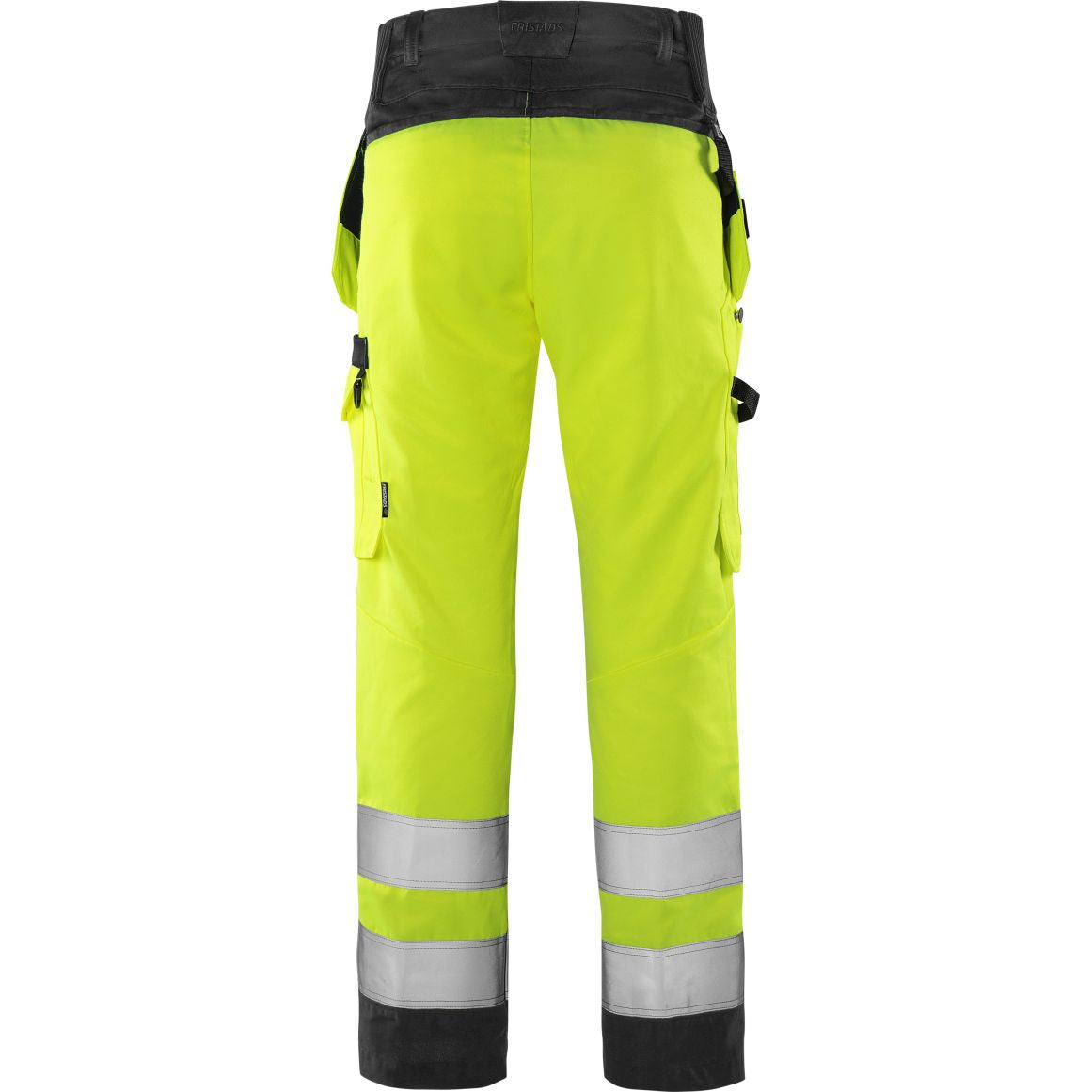 FRISTADS HIGH VIS GREEN HANDWERKERHOSE, KL.2 2641 GPLU