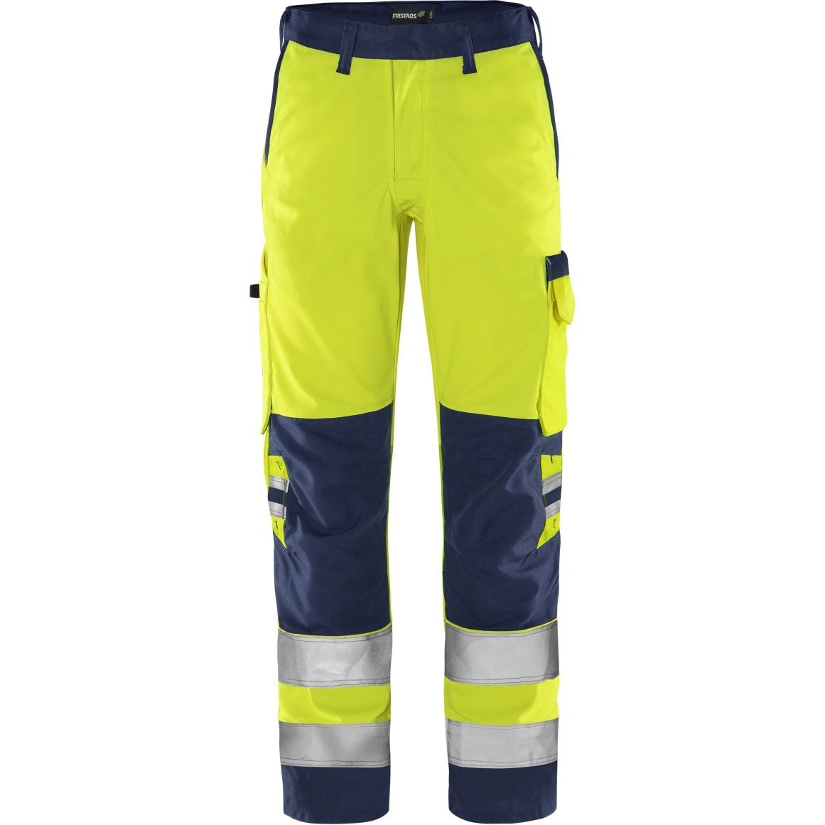 FRISTADS HIGH VIS GREEN HOSE, KL.2 2651 GPLU
