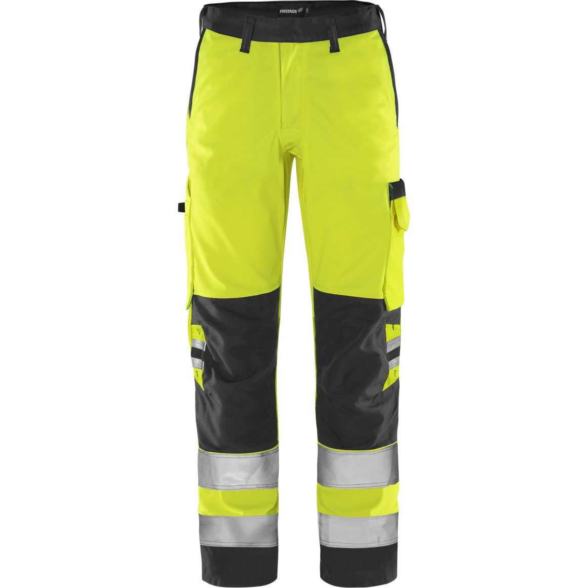 FRISTADS HIGH VIS GREEN HOSE, KL.2 2651 GPLU