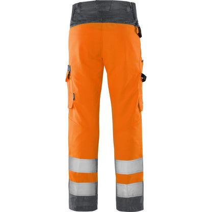 FRISTADS HIGH VIS GREEN HOSE, KL.2 2651 GPLU