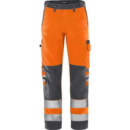 FRISTADS HIGH VIS GREEN HOSE, KL.2 2651 GPLU
