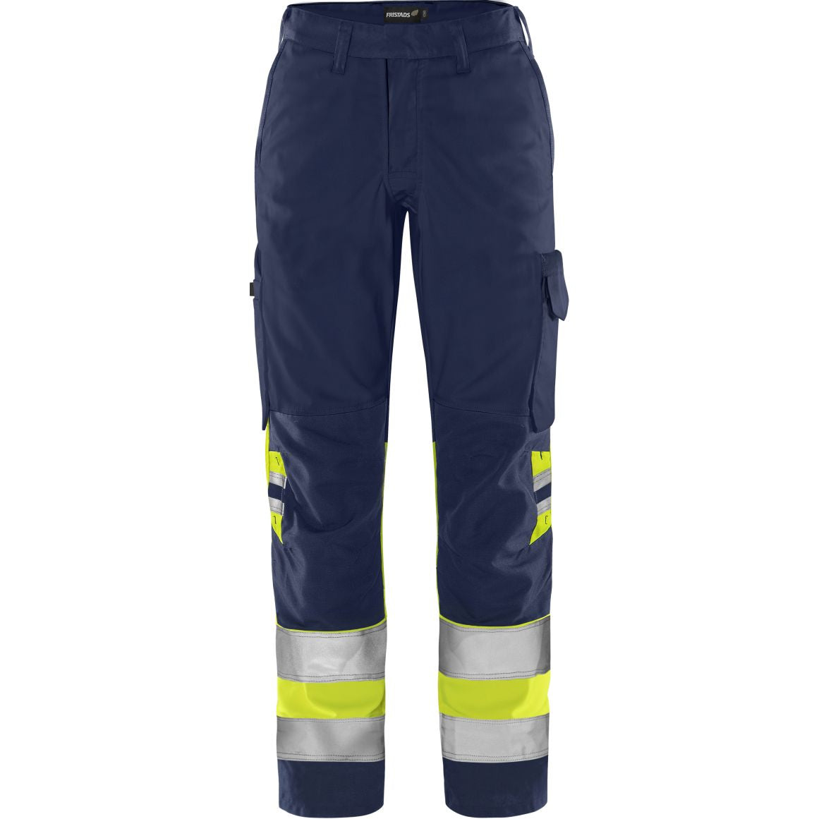 FRISTADS HIGH VIS GREEN HOSE DAMEN, KL.1 2652 GPLU