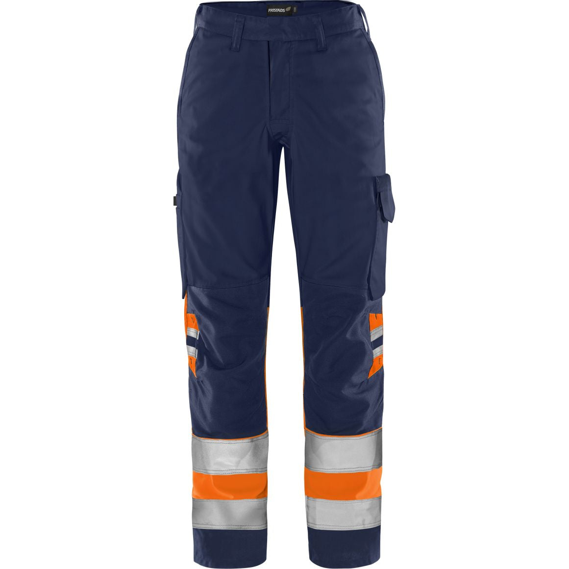 FRISTADS HIGH VIS GREEN HOSE DAMEN, KL.1 2652 GPLU