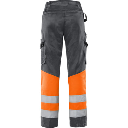 FRISTADS HIGH VIS GREEN HOSE DAMEN, KL.1 2652 GPLU