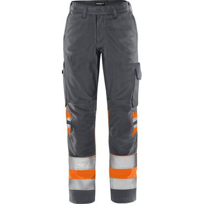FRISTADS HIGH VIS GREEN HOSE DAMEN, KL.1 2652 GPLU