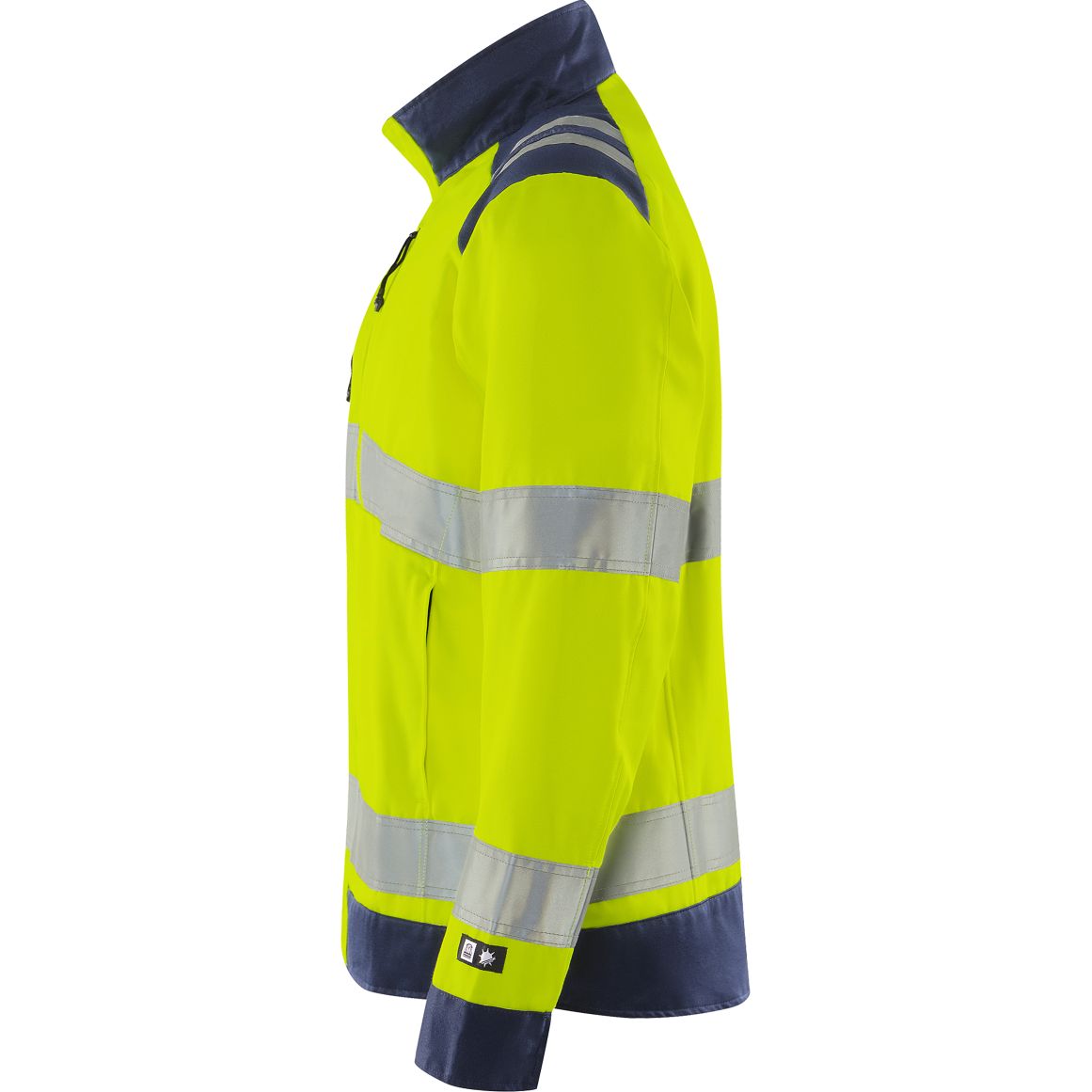 FRISTADS HIGH VIS GREEN JACKE DAMEN KL.3 4068 GPLU