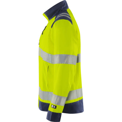 FRISTADS HIGH VIS GREEN JACKE DAMEN KL.3 4068 GPLU