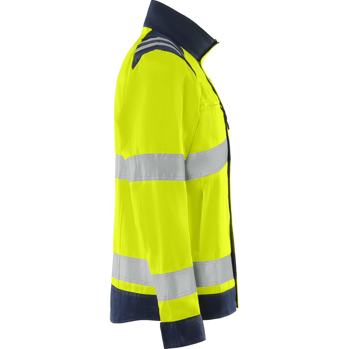 FRISTADS HIGH VIS GREEN JACKE DAMEN KL.3 4068 GPLU