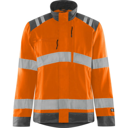 FRISTADS HIGH VIS GREEN JACKE DAMEN KL.3 4068 GPLU