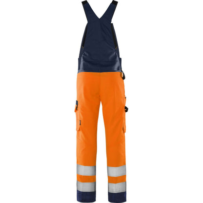 FRISTADS HIGH VIS GREEN LATZHOSE, KL.2 1030 GPLU