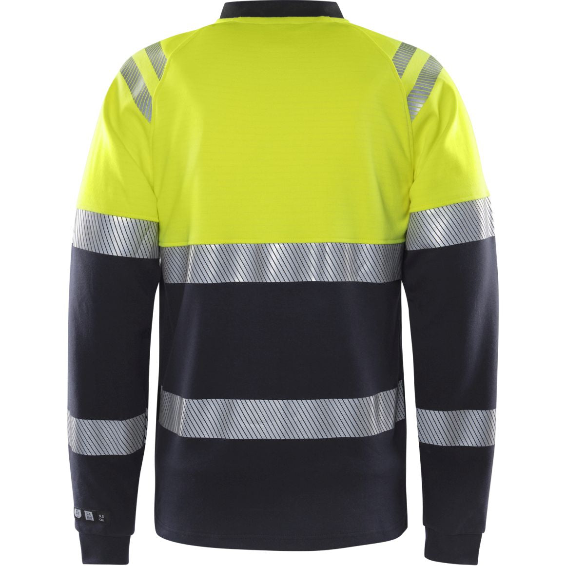 FRISTADS FLAMESTAT HIGH VIS LANGARM T-SHIRT KL.1 7107 TFL
