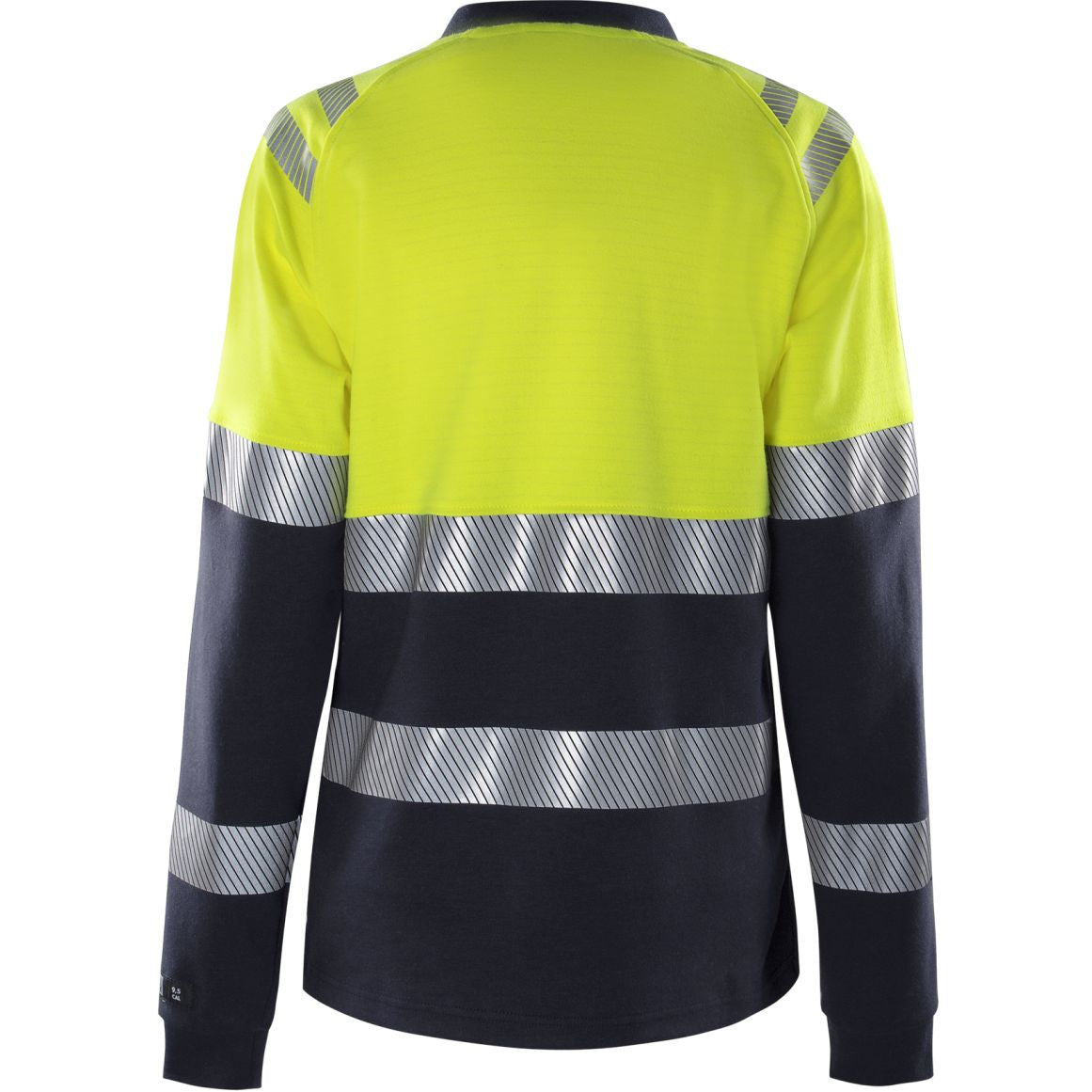 FRISTADS FLAMESTAT HIGH VIS T-SHIRT, LA. DAMEN KL.1 7108 TFL