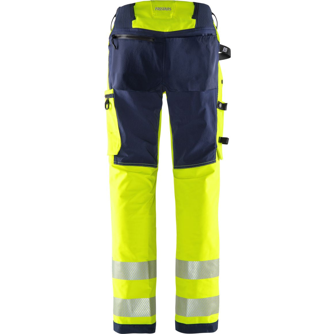 FRISTADS HIGH VIS GREEN STRETCHHOSE KL.2 2645 GSTP