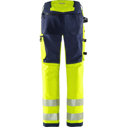 FRISTADS HIGH VIS GREEN STRETCHHOSE KL.2 2645 GSTP