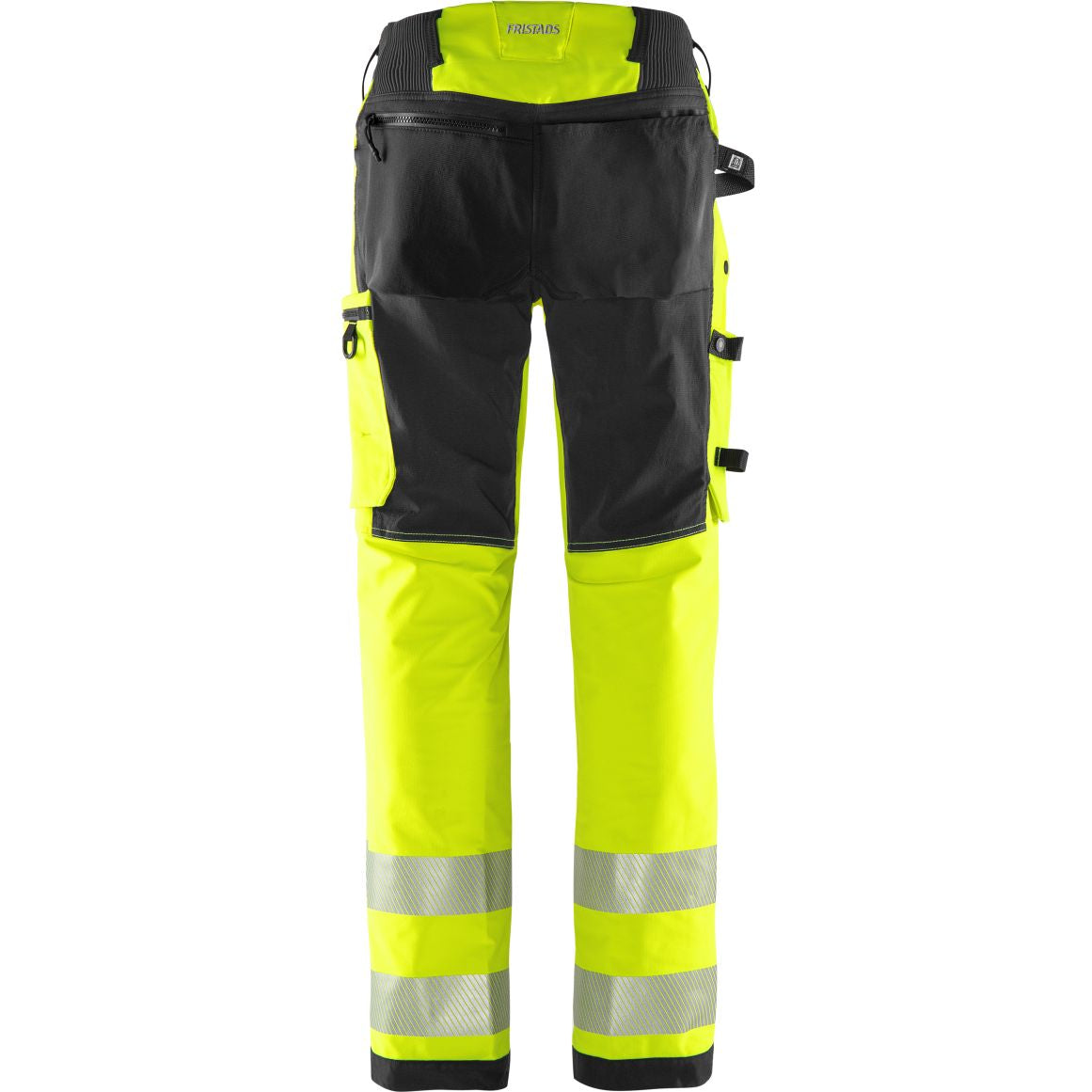 FRISTADS HIGH VIS GREEN STRETCHHOSE KL.2 2645 GSTP