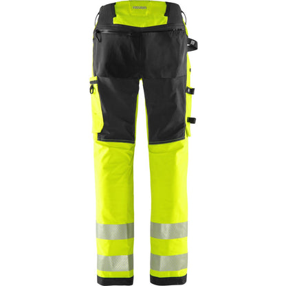 FRISTADS HIGH VIS GREEN STRETCHHOSE KL.2 2645 GSTP
