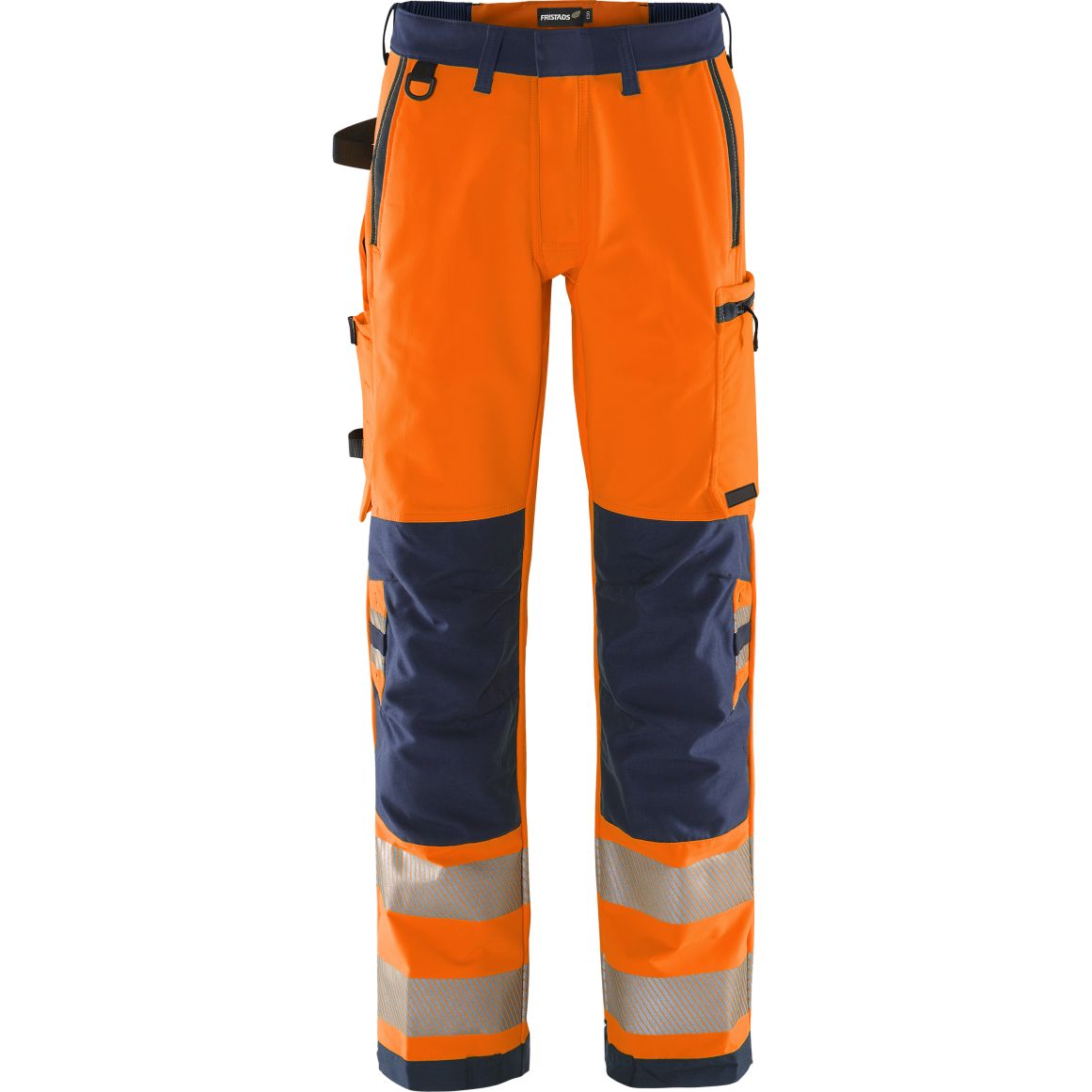 FRISTADS HIGH VIS GREEN STRETCHHOSE KL.2 2645 GSTP