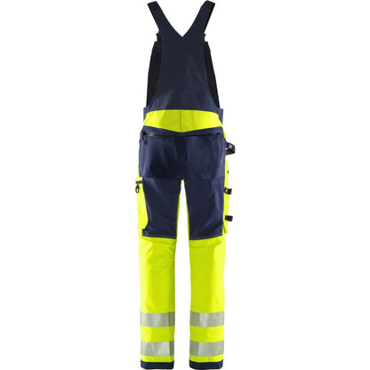 FRISTAD HIGH VIS GREEN STRETCH-LATZHOSE KL.2 1031 GSTP