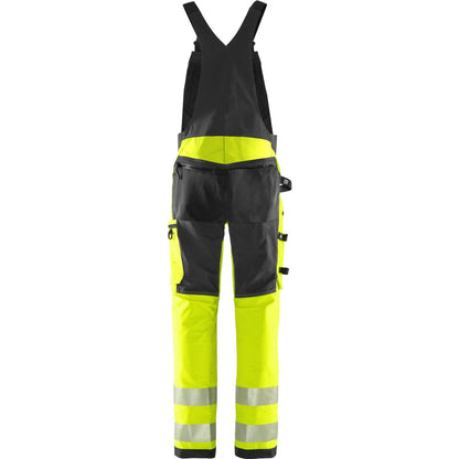 FRISTAD HIGH VIS GREEN STRETCH-LATZHOSE KL.2 1031 GSTP