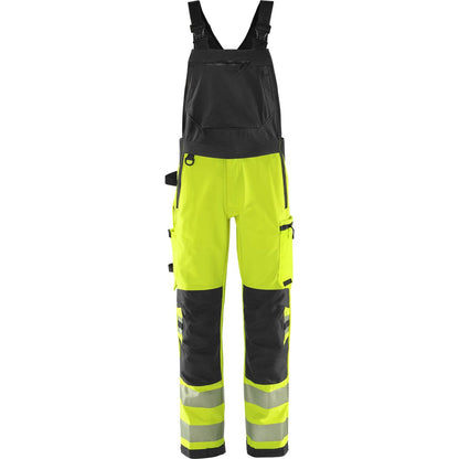 FRISTAD HIGH VIS GREEN STRETCH-LATZHOSE KL.2 1031 GSTP