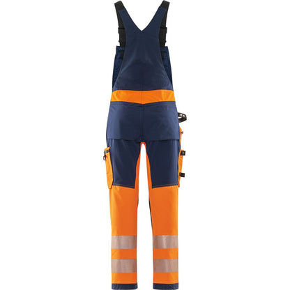 FRISTAD HIGH VIS GREEN STRETCH-LATZHOSE KL.2 1031 GSTP