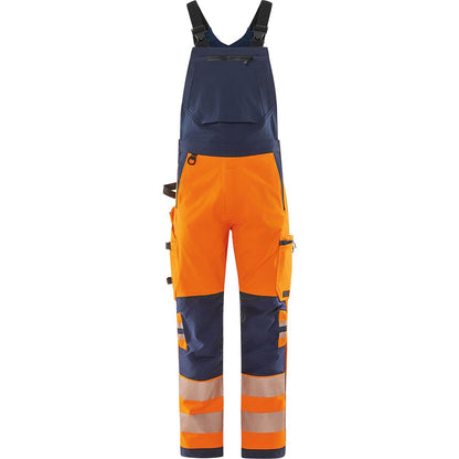 FRISTAD HIGH VIS GREEN STRETCH-LATZHOSE KL.2 1031 GSTP