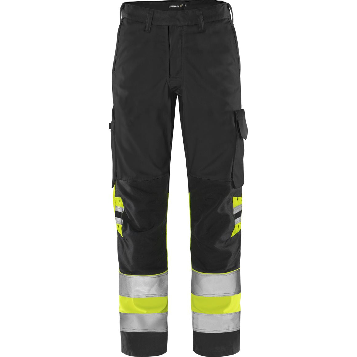 FRISTADS HIGH VIS GREEN HOSE, KL.1 2649 GPLU