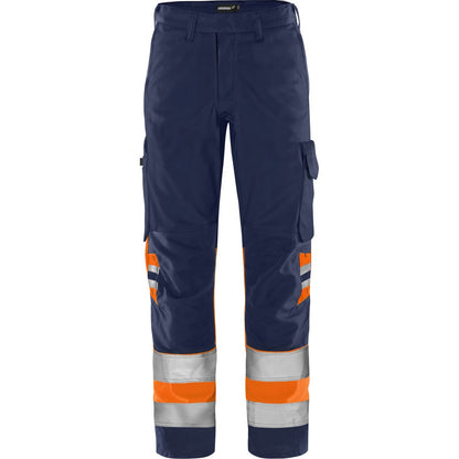 FRISTADS HIGH VIS GREEN HOSE, KL.1 2649 GPLU