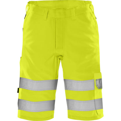 FRISTAD HIGH VIS GREEN SHORTS KL. 2 2650 GPLU