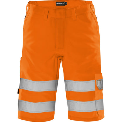 FRISTAD HIGH VIS GREEN SHORTS KL. 2 2650 GPLU