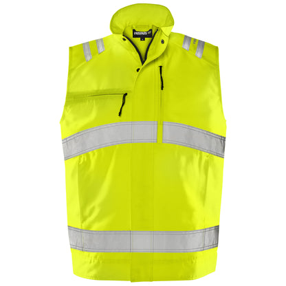 Fristads HIGH VIS GREEN WESTE KL. 2 5067 GPLU