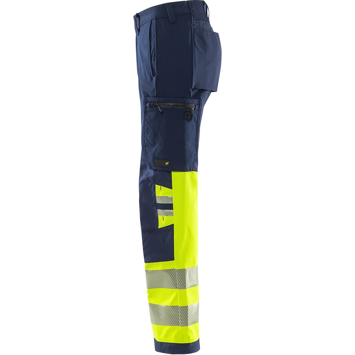 FRISTADS HIGH VIS GREEN STRETCHHOSE KL.1 2647 GSTP