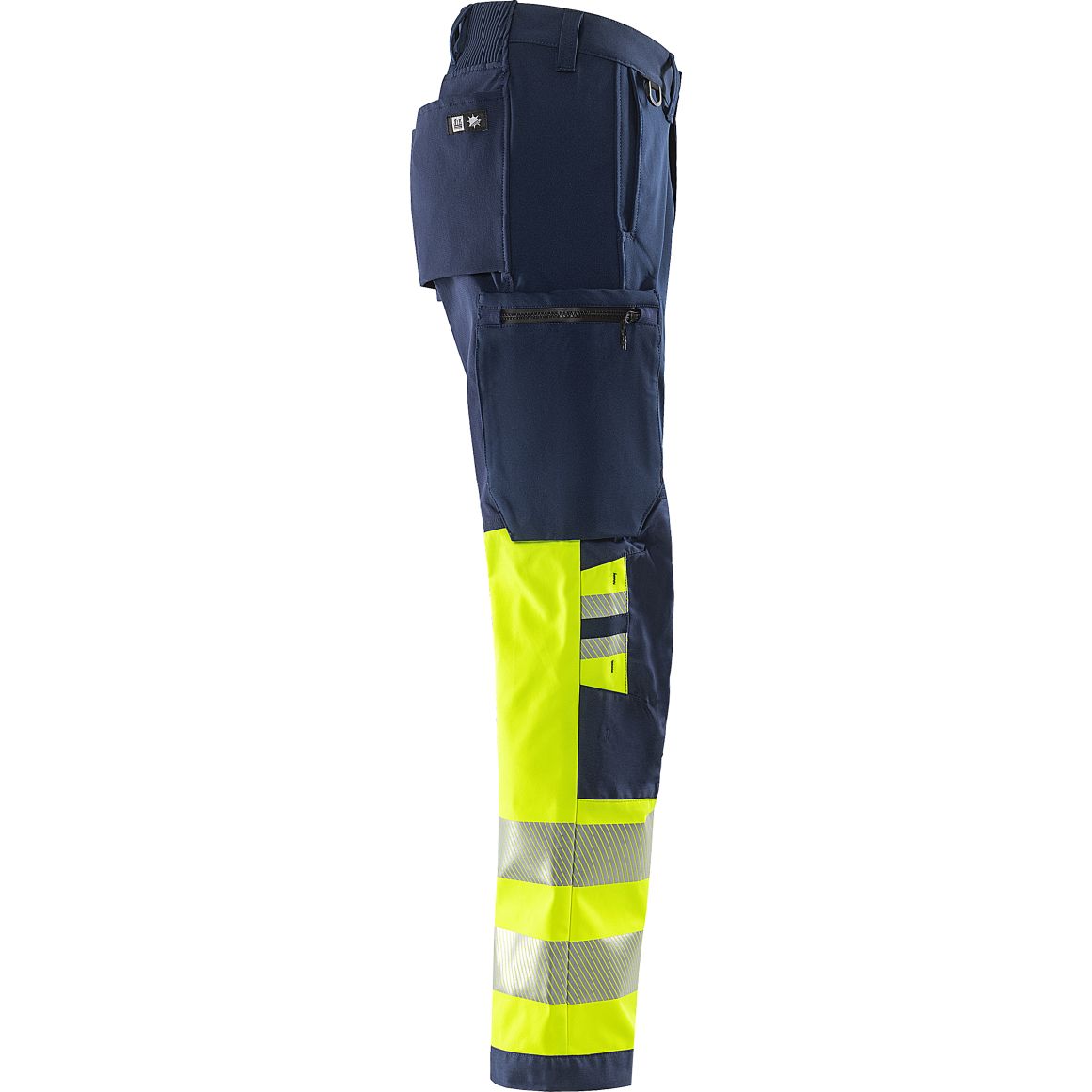 FRISTADS HIGH VIS GREEN STRETCHHOSE KL.1 2647 GSTP
