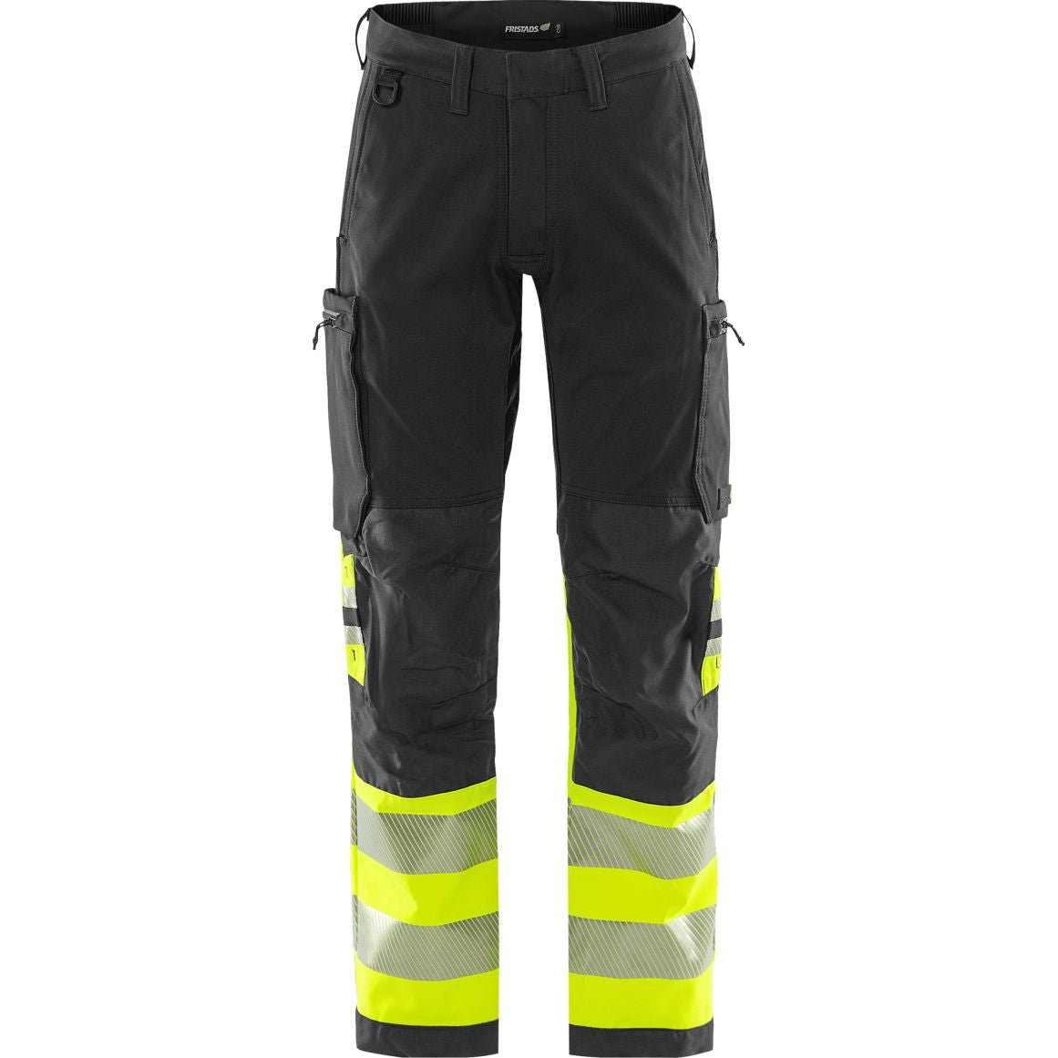 FRISTADS HIGH VIS GREEN STRETCHHOSE KL.1 2647 GSTP